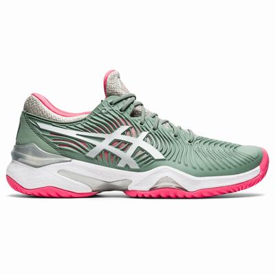 Női Asics Court FF 2 Teniszcipő AS9276158 Szürke/Fehér